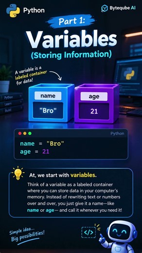 Python Variables Explained Simply | Store & Print Values in Google Colab