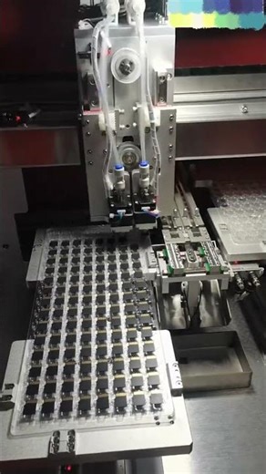 Dual-Station Auto Feed & Tray Stacking Robot — Fast & Stable Operatin