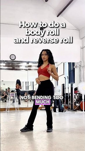 How to do a body roll and reverse roll | Detailed Tutorial #sensualbachata