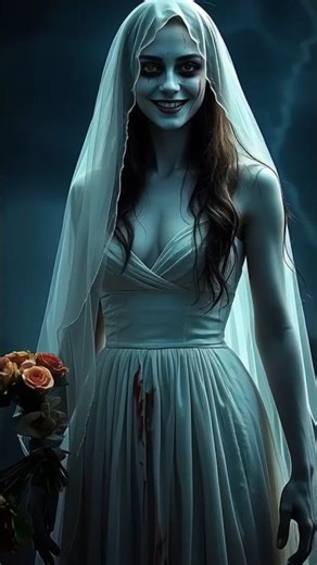 The Ghost Bride: Final Goodbye Horror Short Film | Realistic Animation 4K#youtubeshorts #viralvideo