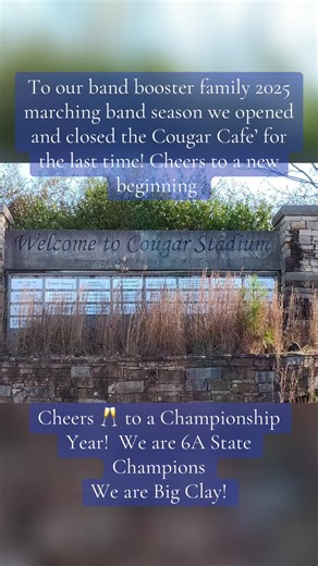 Cheers to an Amazing Marching Band Season. #AllBlue25