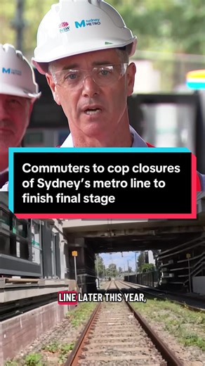 A metro train has travelled the entire length of the M1 line from Tallawong to Bankstown, stopping at all 31 stations, as high-speed testing along the final stage ramps up. But the NSW government is warning of more disruption before the long-delayed final section opens to passengers. #sydneynews #sydneytrains #sydneymetro