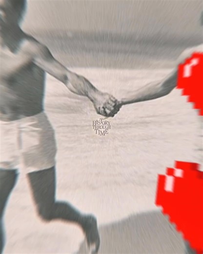 "Cary Grant and his wife, actress Betsy Drake, were photographed enjoying a stroll along a California beach in 1954, capturing one of their many relaxed moments away from Hollywood’s spotlight." | History Through Time