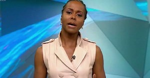 Maju Coutinho quebra o protocolo no Fantástico por causa de atriz de Vai na Fé