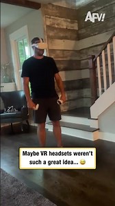 Maybe VR headsets weren't such a great idea... 😅