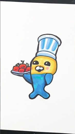 Drawing Octonauts | Tunip the Vegimal #octonauts #art #drawing #shorts
