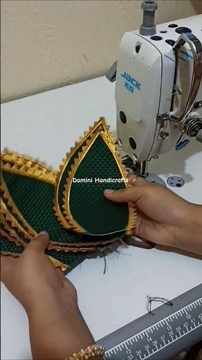 Toran Making ...... ‪@damini_handicrafts‬