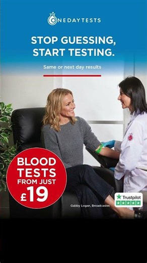 Stop Guessing. Start Testing. Blood Tests from £19