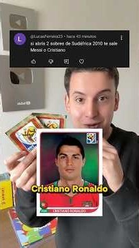 Opening 2010 South Africa Packs in Search of Messi and Cristiano Ronaldo!😱 #panini #fifaworldcup ...