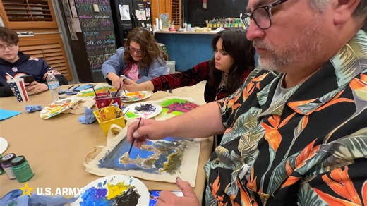 Soldiers and families got creative at the Fort Bliss Art and Hobby Shop Open House. From painting tote bags to learning how to spin clay on the pottery wheel, the event offered a fun, hands-on way to relax and connect. Activities like these enhance quality of life by bringing the Fort Bliss community together and giving Soldiers and families a chance to unwind, create, and spend meaningful time together. (U.S. Army video by Crista V. Mack, Fort Bliss Garrison Public Affairs) 1st Armored Division