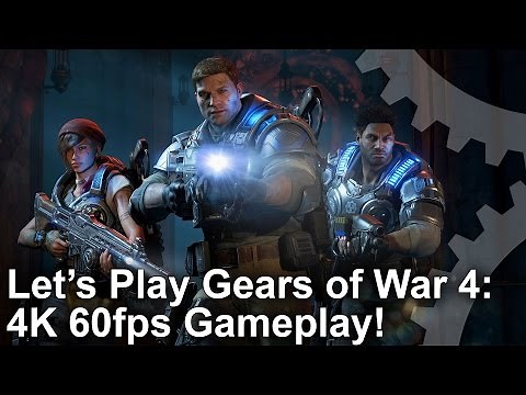 Let's Play Gears of War 4 PC: 4K 60fps Gameplay!