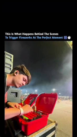 THEQUANTORY/🪐/🔭 | Most people think fireworks are timed manually or triggered wirelessly from afar, but the reality behind the scenes is far more technical... | Instagram