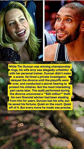 The divorce that saved Tim Duncan a fortune