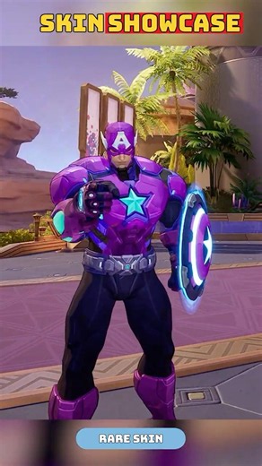*TWITCH DROPS* Captain America Will of Galacta Skin Showcase - Marvel Rivals