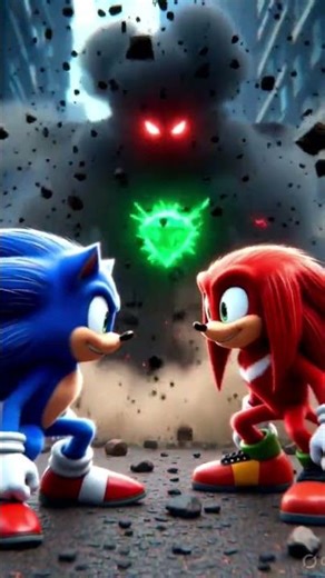 👉 Sonic & Knuckles vs Energy Absorber! 😱🔥 Ultimate Fusion Power Battle#edit #song #viral video