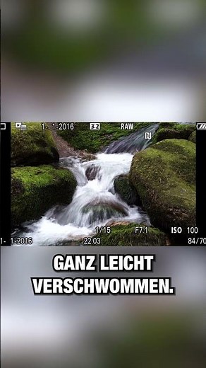 Bilder mit verschiedenen Verschlusszeiten - Lektion 11/02 - Einfach fotografieren lernen Kurs⁠