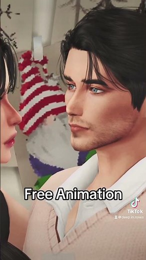 FREE ANIMATION - The Sims 4 - Champagne Kiss #sims4animation #sims4machinima #sims4coupleanimation