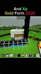 Minecraft XP & Gold Farm 2026 🔥 | Super Fast XP + Gold Farm | Minecraft Survival