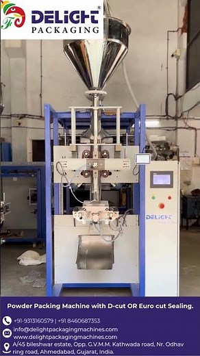 High-Speed Pouch Packing Machine with Handle Cutting System