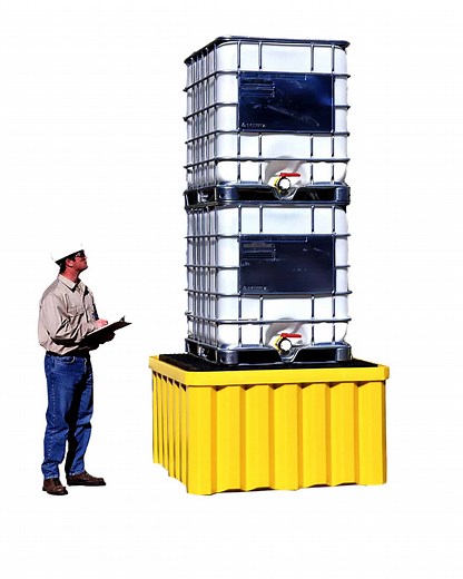 Ultra-IBC Spill Pallet® - SpillContainment.com