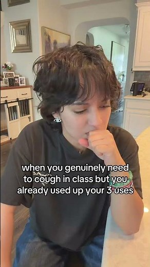 When You Need To Cough In Class 😭