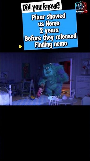 You Missed Nemo in Monsters, Inc. TWO Years Before Finding Nemo 👀