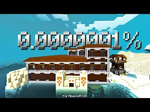 The Most Unbelievable Rare SEED In Minecraft