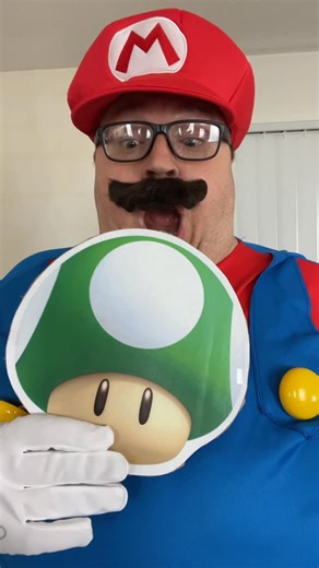 johnniriddlin on Instagram: "Mario wants ALLLLLL the extra lives!!!"