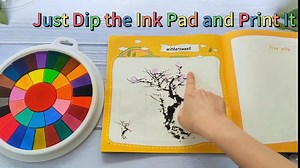Kids Washable Finger Paint Set,36 Color Funny Finger Painting with Book for Kids,Art Painting Supplies for Painting DIY Crafts,Gifts