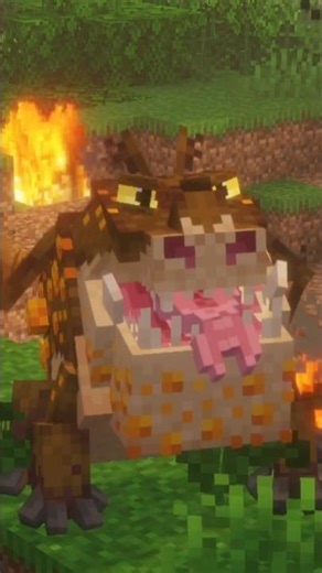 Tame the Gronckle in How to Train your Dragon in Minecraft #shorts