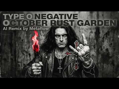 October Rust Garden - Type O Negative Inspired Gothic Doom Metal AI Mix | Dark Romance Compilation