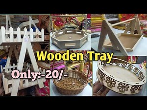 Pine Wooden Tray Wholesale Market In Kolkata//Wooden Tray supplier//