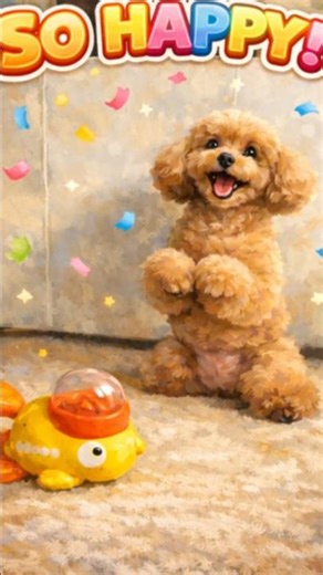 This Dog Found a Secret Button… What He Did Next Is Adorable 🐶😲 #shorts