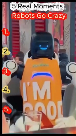 5 Real Moments Robots Lost Control 🤖#shorts