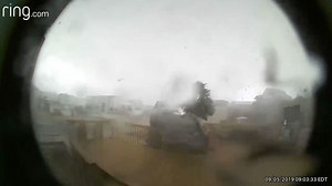 Watch a tornado destroy a house from a doorbell video