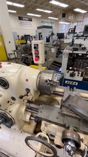 Instructor Adam B on Instagram: "1942 Monarch 10EE back from the dead 💀 Big thanks to @agovberg and his electrician buddy from Maryland for coming in and finally diagnosing the electrical issue that was plaguing this old motor-generator drive. There was a dirty shunt resistor on the DC generator 😑 Well, time to start reconditioning this thing! I’m hoping it will be the jewel of our shop. Something to take pride of place to show how we are connected to manufacturing history. #metrology #inspect