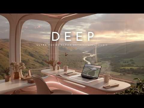 Flow State Deep Work Music ~ Ultra Focus Alpha Beta Coding Music
