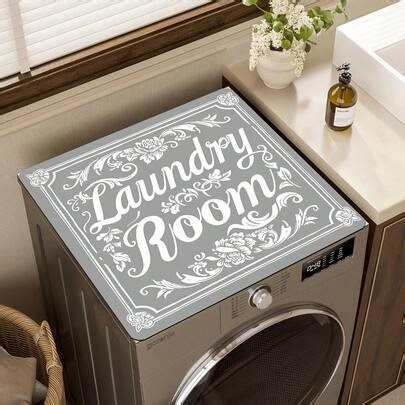 One Piece, The Washing Machine Isolation Pad, Dust-Proof Pad And Coffee Machine Pad Are Made Of Diatomite Material, Which Is Wear-Resistant And Not Easy To Fade. It Is Suitable For Various Scenarios Such As Washing Machines, Refrigerators, And Coffee Machines | SHEIN