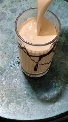 Chocolate cold coffee without machine Recipe | Easy & Refreshing #shorts #chocolate #coffee