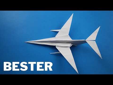 Fold paper planes that flies far / Tinker best paper planes in the world (4K 2021)