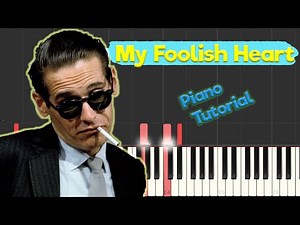 Bill Evans - My Foolish Heart - Jazz Piano Tutorial (~Sheets and MIDI in description~)