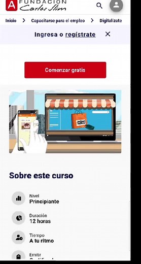 Cursos Gratis de Negocios en Internet por Fundación Slim