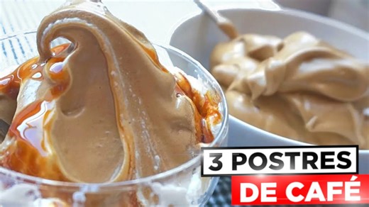 3 Postres de Café Rápidos y sin Complicaciones