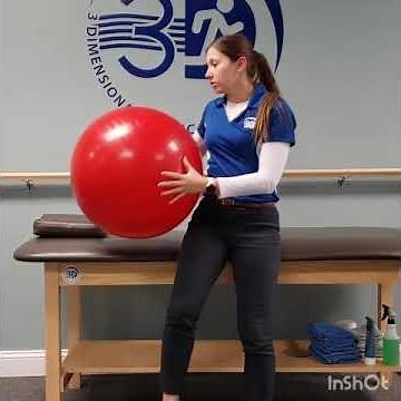 Ankle Pumps on Exercise Ball for Swelling Control