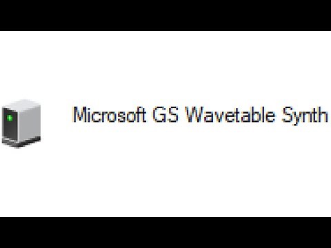 MICROSOFT GS WAVETABLE SYNTH