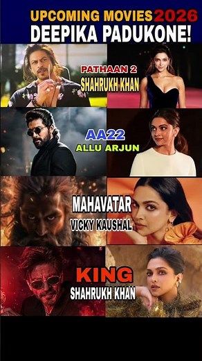 Deepika Padukone Upcoming Films | Pan-India & Bollywood Blockbusters #indiancinema #filmreview
