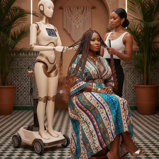 𝙒𝙤𝙪𝙡𝙙 𝙮𝙤𝙪 𝙡𝙚𝙩 𝙖 𝙧𝙤𝙗𝙤𝙩 𝙗𝙧𝙖𝙞𝙙 𝙮𝙤𝙪𝙧 𝙝𝙖𝙞𝙧? 🤖✨ Meet Halo Braid, the groundbreaking invention by Yinka Ogunbiyi and David Afolabi both Harvard Alum. This smart braiding robot can finish hairstyles in minutes... turning an ancient art into futuristic ease while protecting stylists’ hands and saving time for millions. . . . . . #HaloBraid #YinkaOgunbiyi #DavidAfolabi #HarvardInnovationLabs #HairBraidingRobot #TechInBeauty #BlackInventors #HairTech #ProtectiveStyles #Innova