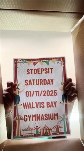 🎉🐾 Stoepsit !!! 🐾🎉 📅 Saturday, 01 November 📍 Walvis Bay Gymnasium 🎪 09:00 Ready for a day of fun, food, and festival vibes? Bring the kids, the dog, the bicycle — even Oupa if he’s keen! 🥳 👟 Kick off the day with our Fun Run/Walk at 08:00 🏃‍♀️ Distances: 2 km, 4 km or 10 km 🐶🚴‍♂️ Dogs and bicycles welcome – weird hats encouraged! 🏅 Serious runners – you're welcome too! No pressure, no cut-off times – just your pace, your race. 🎉 For the little ones: 🪄 Magician 🤹‍♂️ Stilt Walkers 