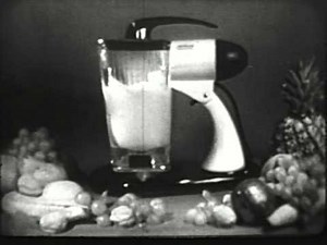 Sunbeam Mixmaster Mixer Commercial 1956