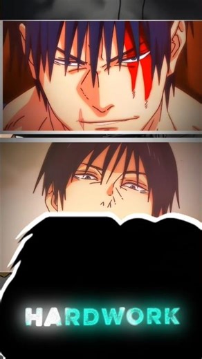 HARDWORK VS TALENT - AMV EDIT #shorts #animeedit